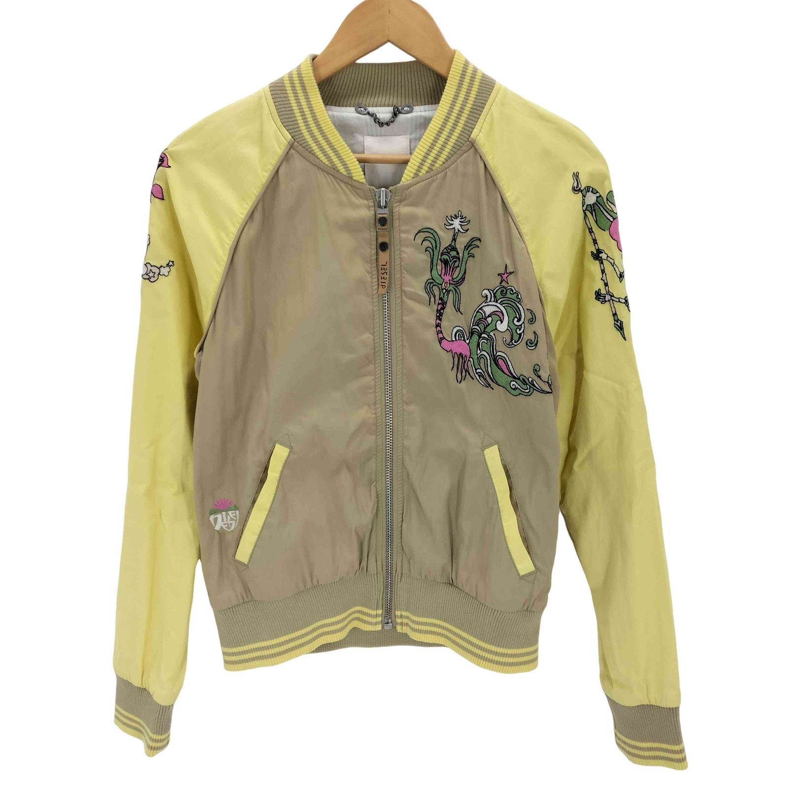 ディーゼル DIESEL ドラゴン刺繍 スカジャン レディース JPN：M - メルカリ