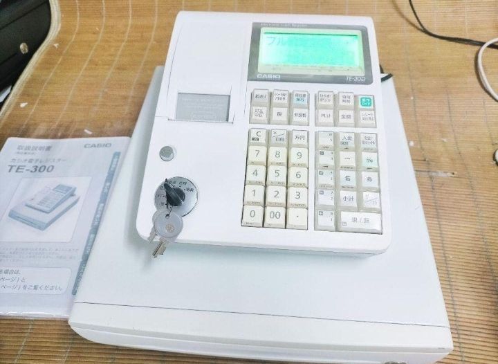 カシオレジスター カシオレジスター TE-300 設定無料 送料無料人気機種
