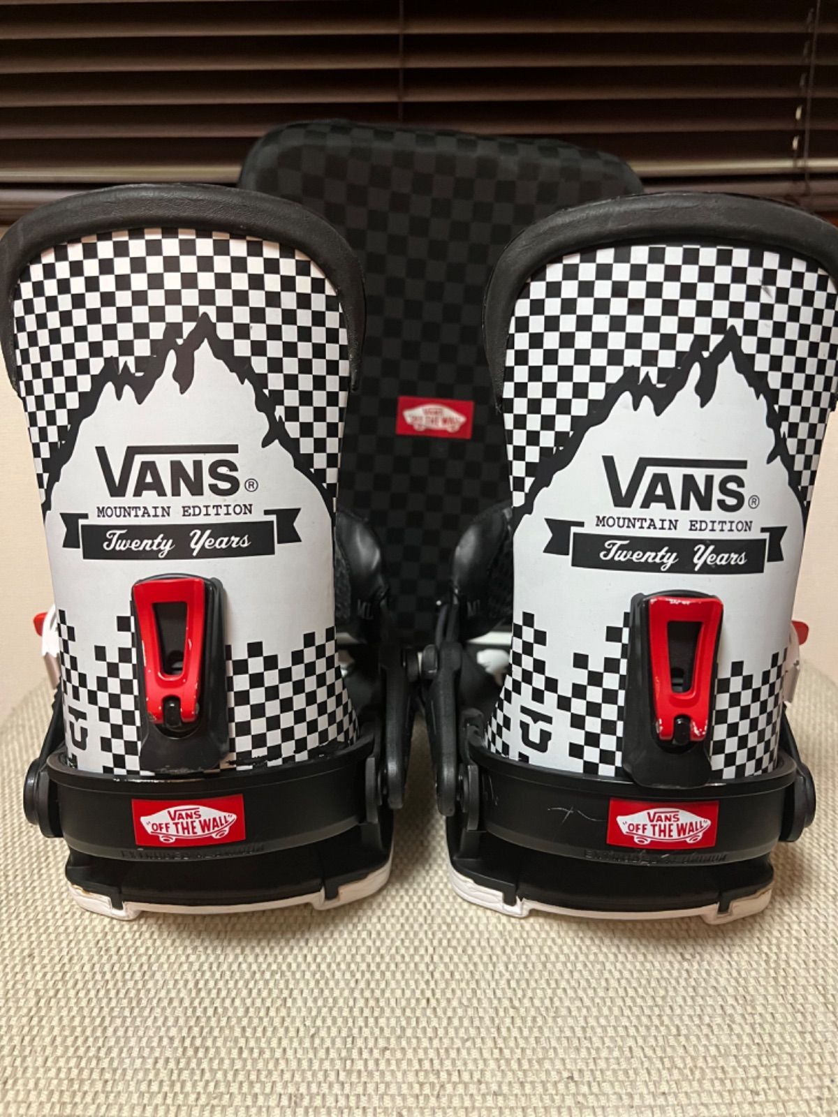 UNION BINDING VANS 20TH WHITE BLACK RED ユニオン バインディング