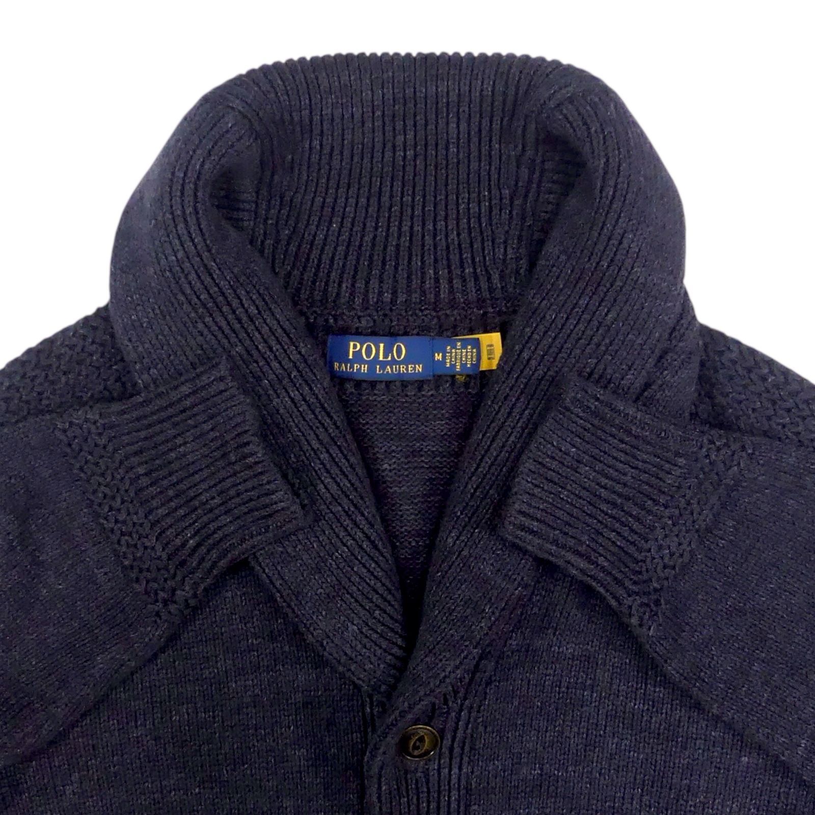 POLO RALPH LAUREN ポロラルフローレンショールカラーニット