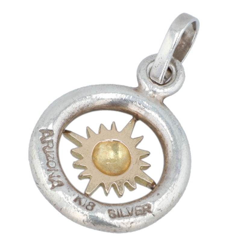 ARIZONA FREEDOM 廃盤 K18太陽神 シルバー プレートペンダント 希少