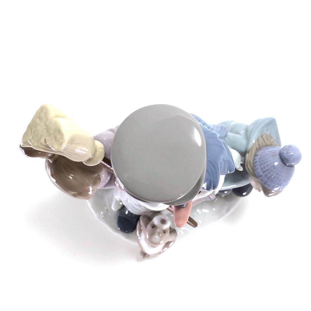 美品】LLADRO リヤドロ／スノーマン 雪だるま／5713／陶器／マルチ