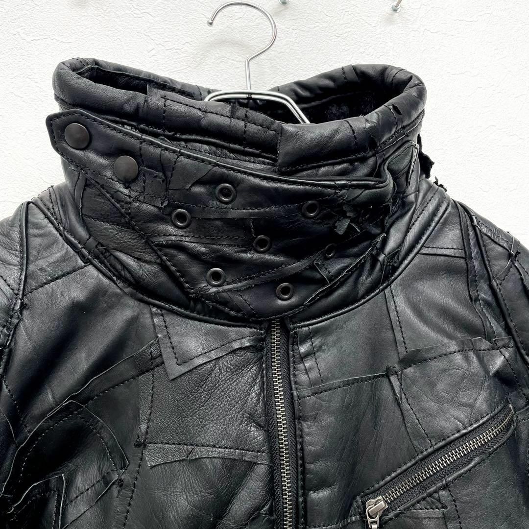 超希少 ヤスユキイシイ 最高級レザー ライダースジャケット サイズ46