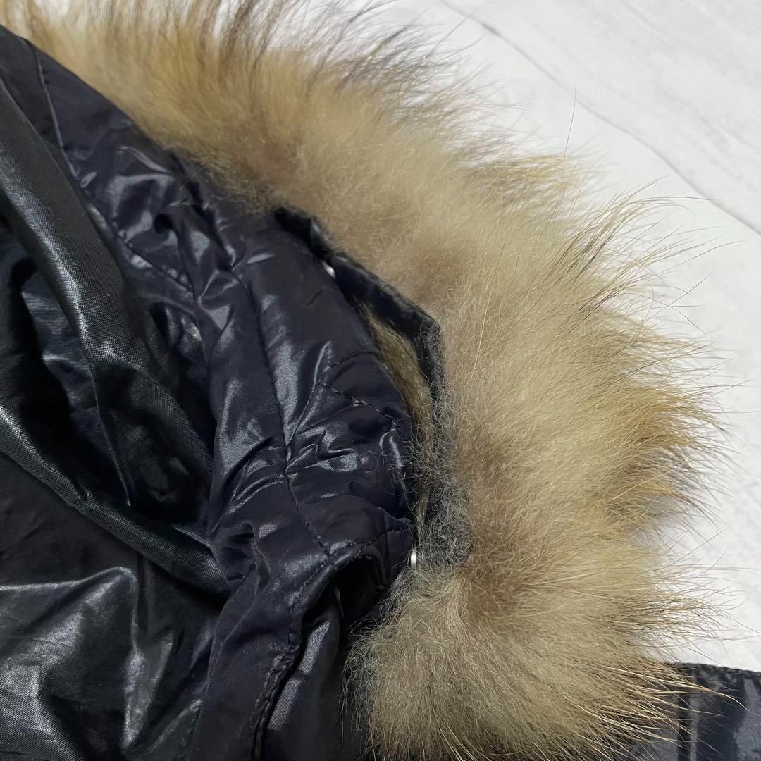 theory セオリー ラクーンファー付き ダウンジャケット メンズS 36