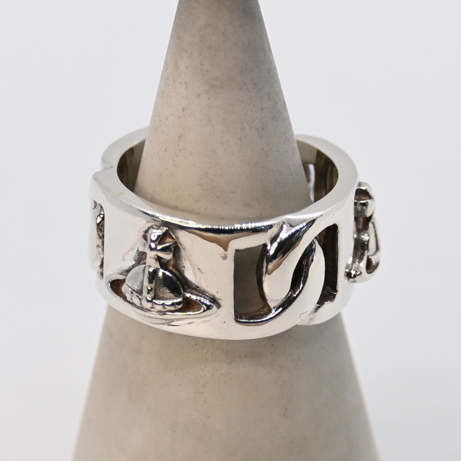 研磨済】Vivienne Westwood シルバー925 リング 16号 Lサイズ