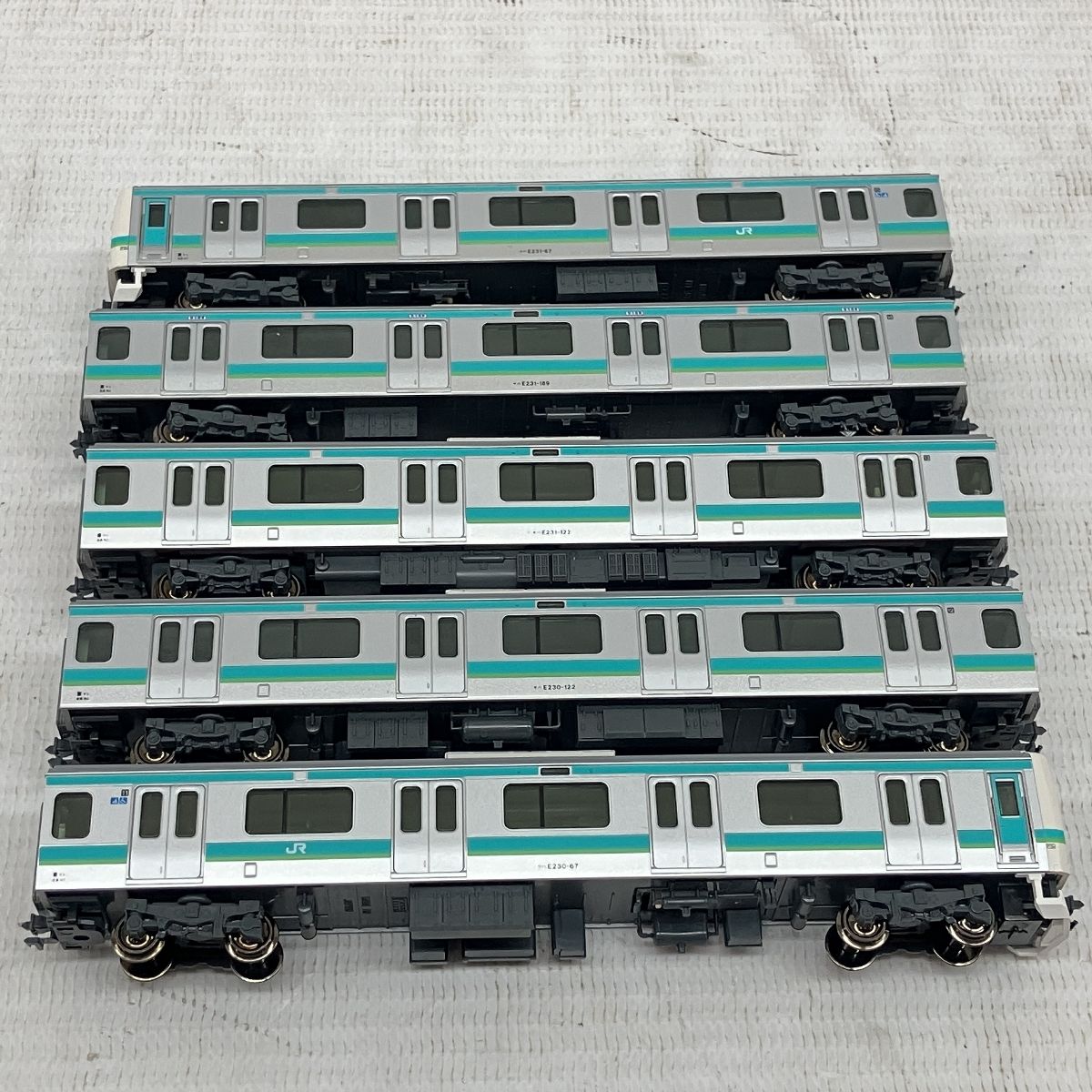 JR E231系 常磐線 上野東京ライン 5両増結Tセット特製品 Mなし JR E231