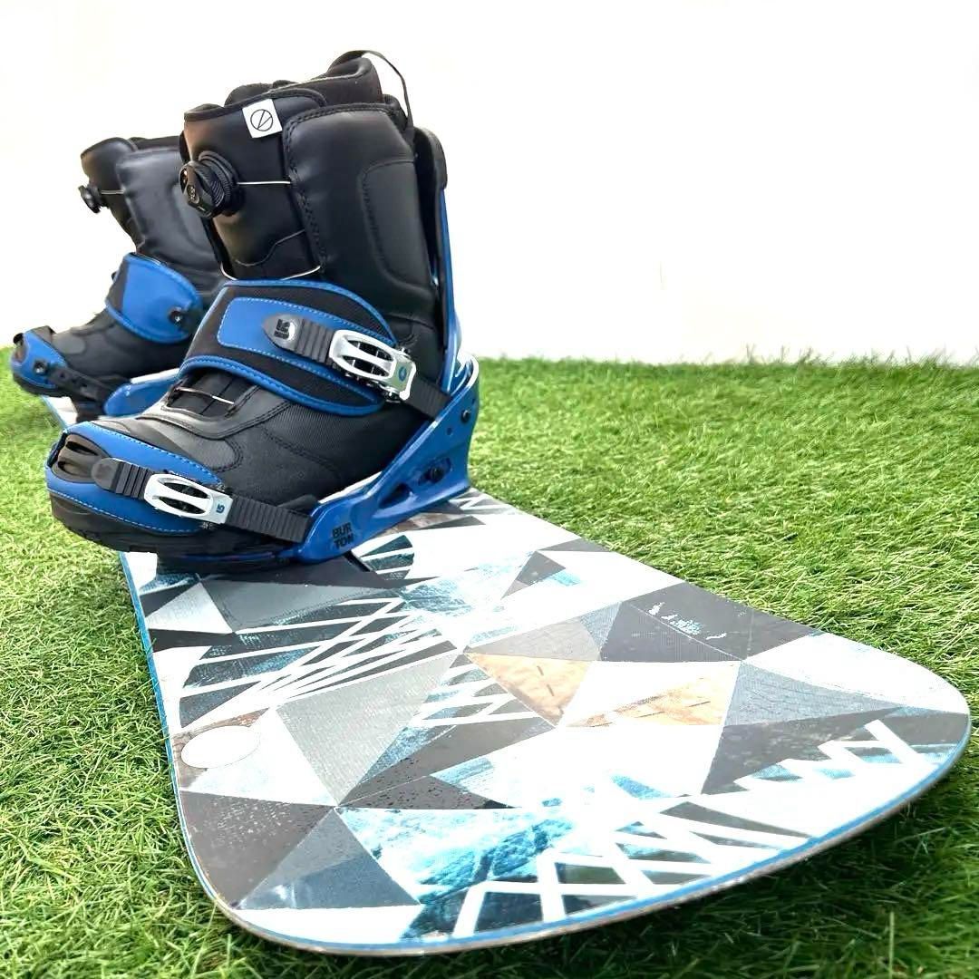 ブーツ無しC026.5-27 BURTON 155cm メンズスノーボードセット - メルカリ