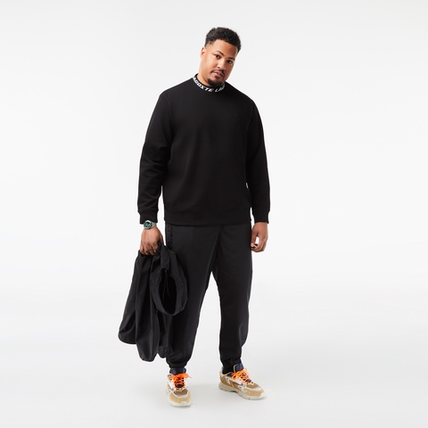 ジャカードモックネックテックスウェットプルオーバー SH5690L