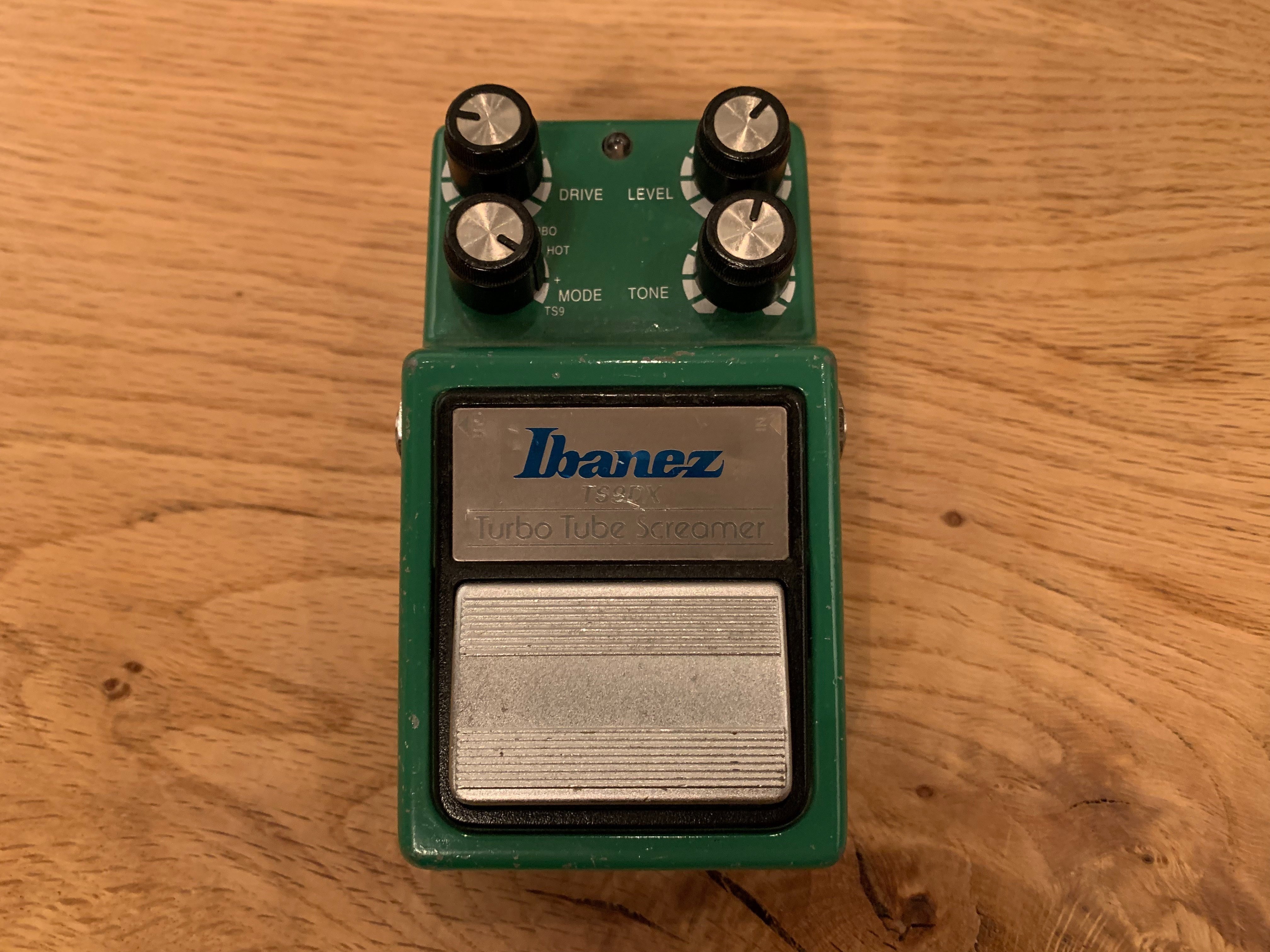 昔昔の一日一機材 Ibanez TS9DX｜渡辺直樹