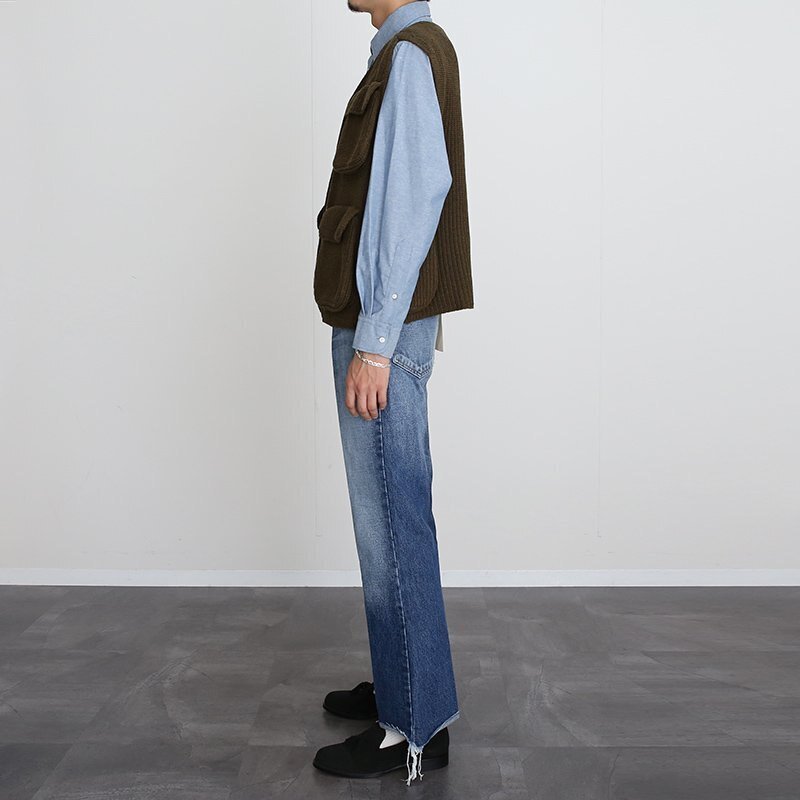 いつものコーデの調味料に【INSCRIRE】よりWOOL JERSEY FIELD VESTが