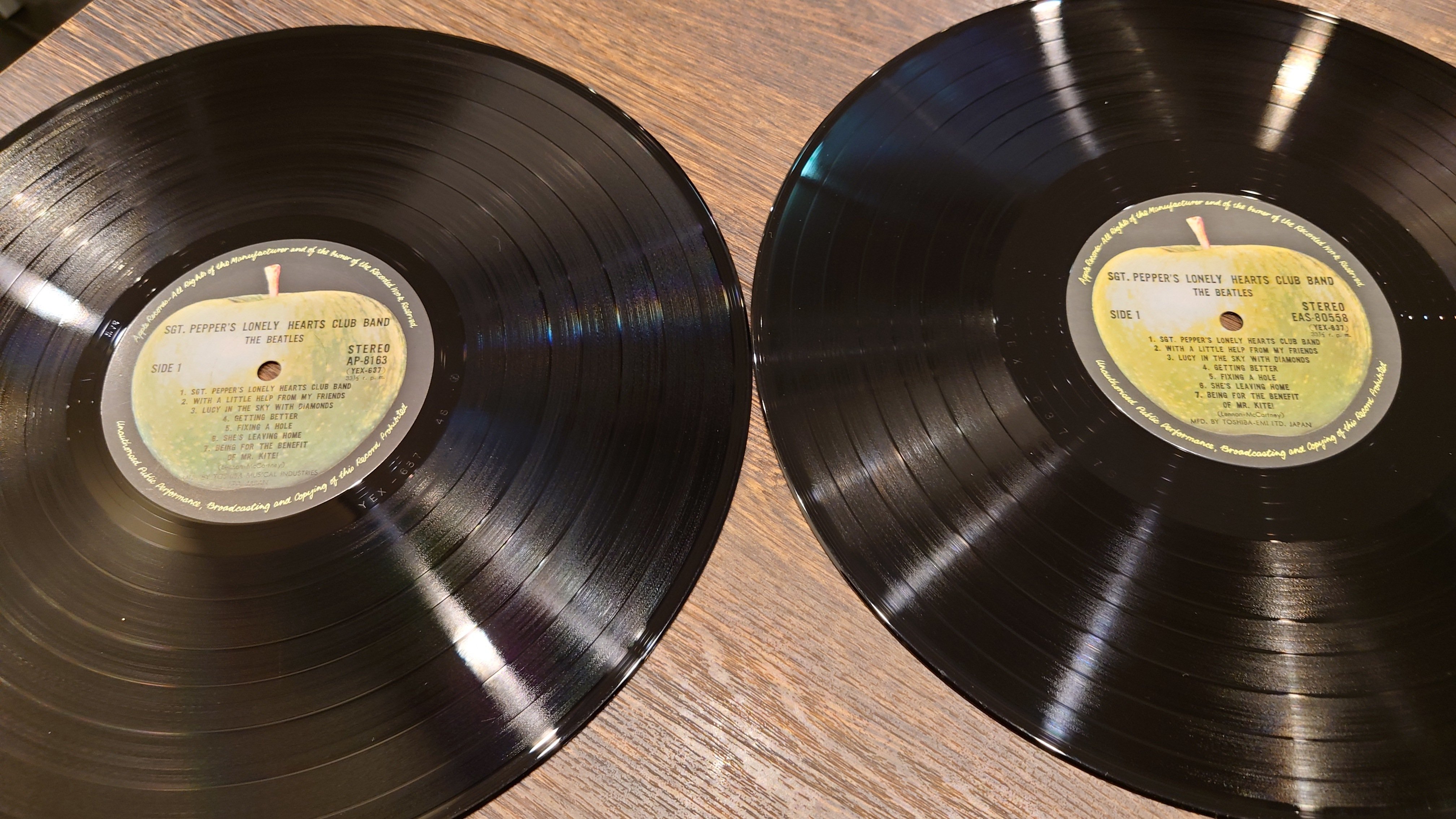 7インチ盤専門店雑記584「Sgt. Peppers Lonely Hearts Club Band
