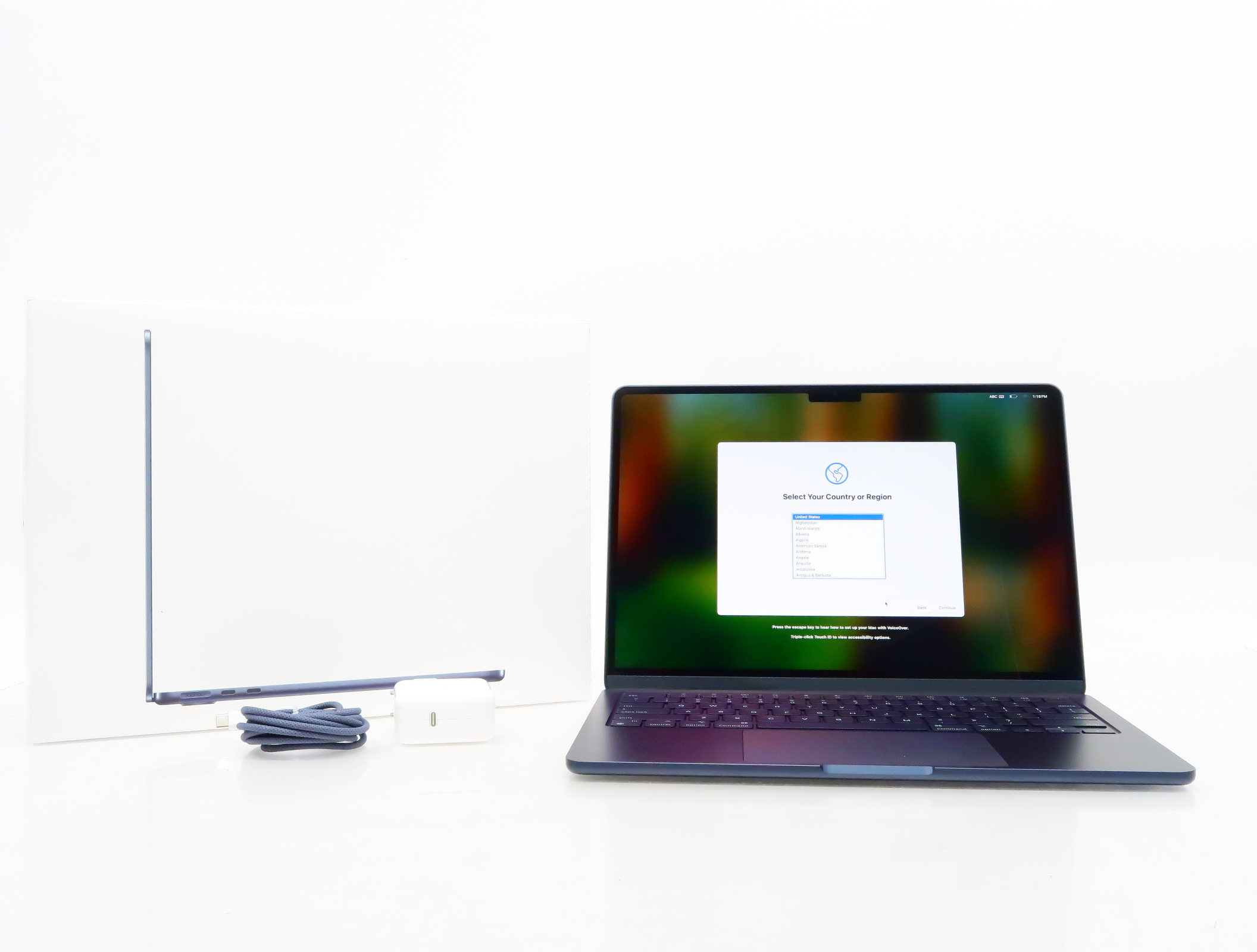 Apple MacBook Air 2024 MRXV3LL/A Apple M3 4.05GHz 8GB RAM 256GB