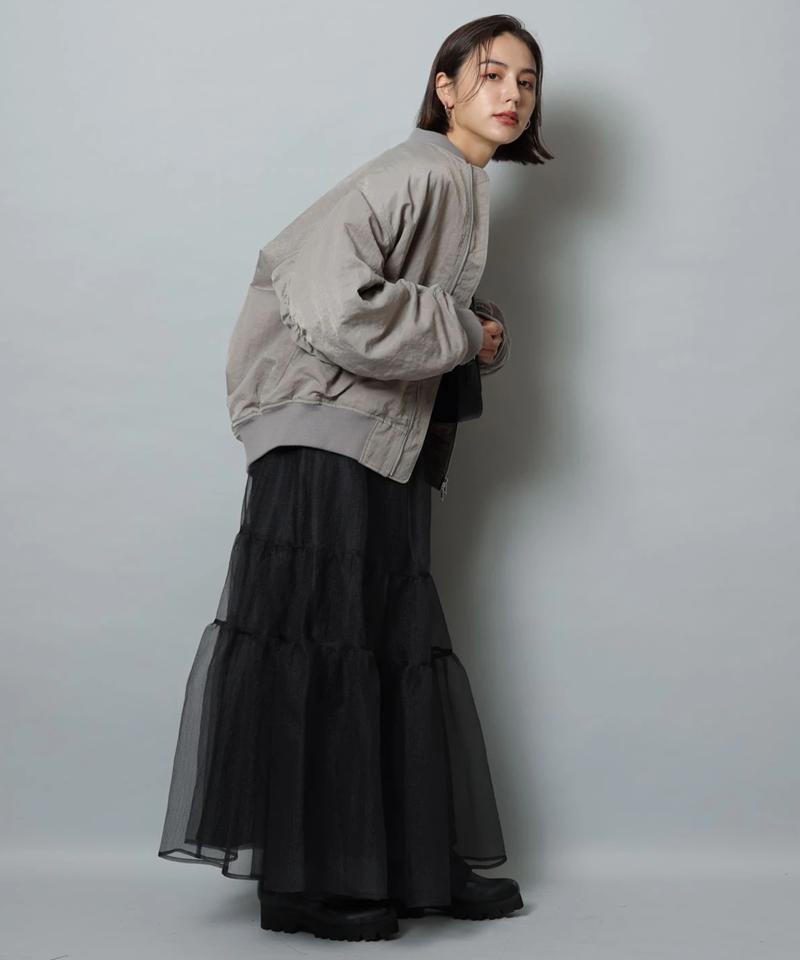 Arpege story(アルページュストーリー)の「オーガンティアードスカート