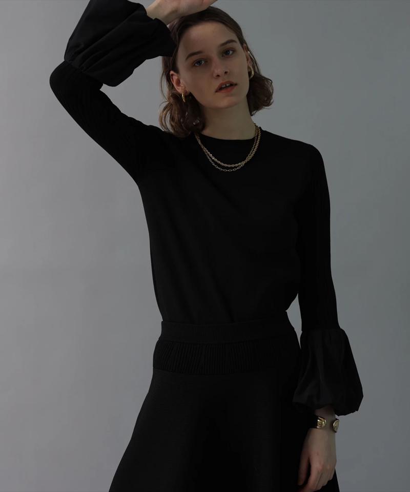 CADUNE(カデュネ)の「≪川上桃子さんコラボ≫袖バルーンニット」 - PARTE