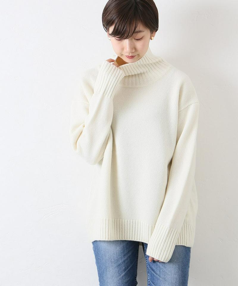 Plage(プラージュ)の「スーパーファインウールカシミヤタートルプル