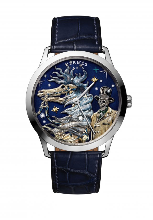 エルメス slim d'Hermēs GMT スリム ドゥ エルメス GMT～1.4mmの超薄型