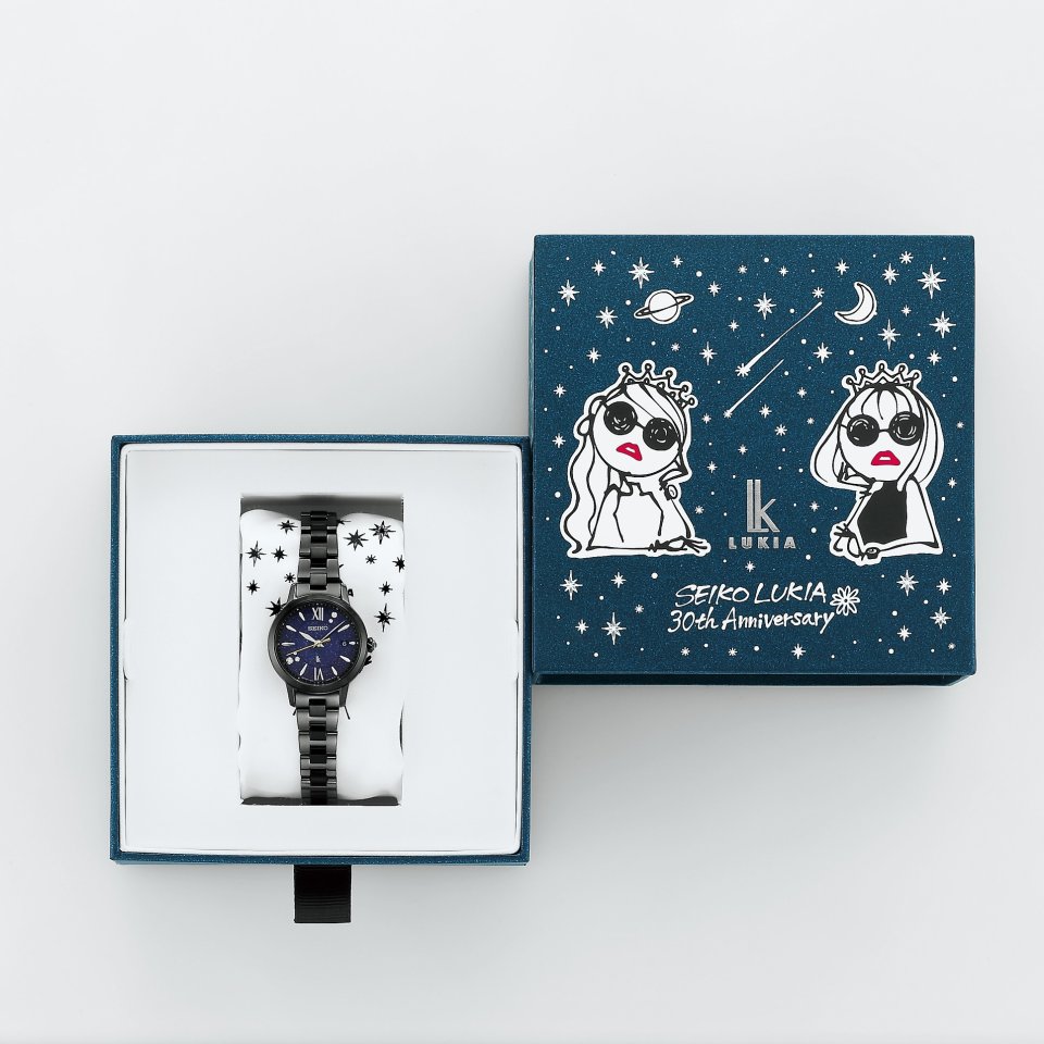 セイコー ルキア、ブランド誕生30周年のフィナーレを飾る、星々や月の