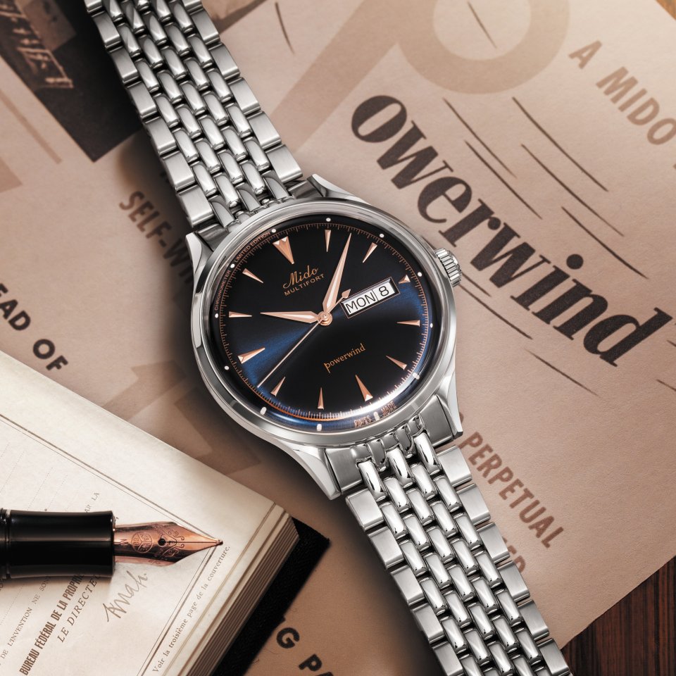 MIDOが 1950年代のスタイルにインスパイアされた「マルチフォート