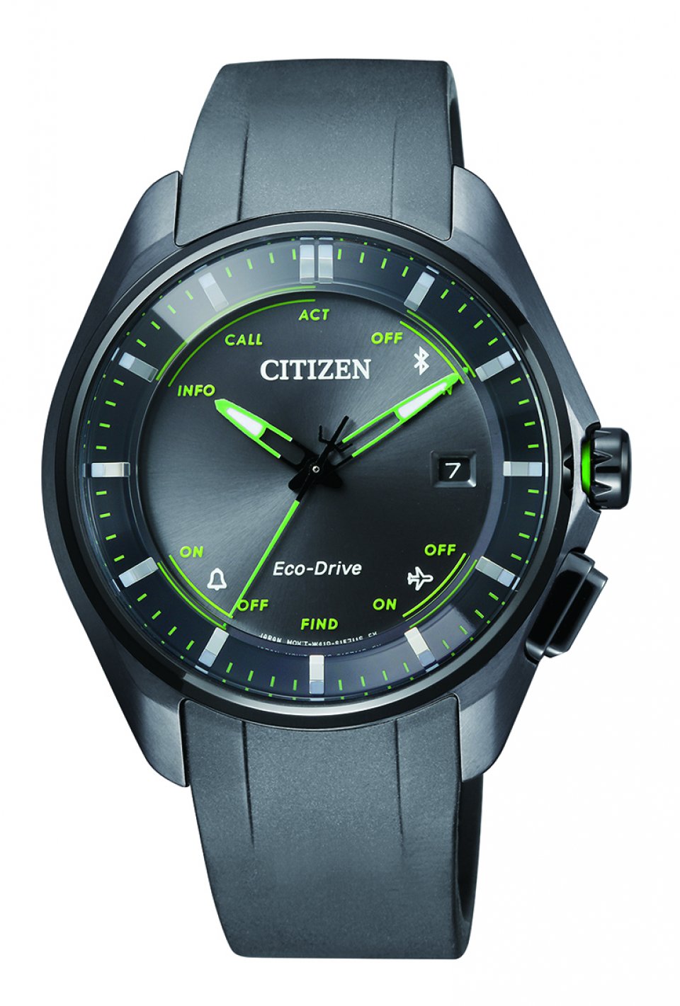古*勉様 CITIZEN エコドライブ ラバーベルト時計 型番：W410-S11