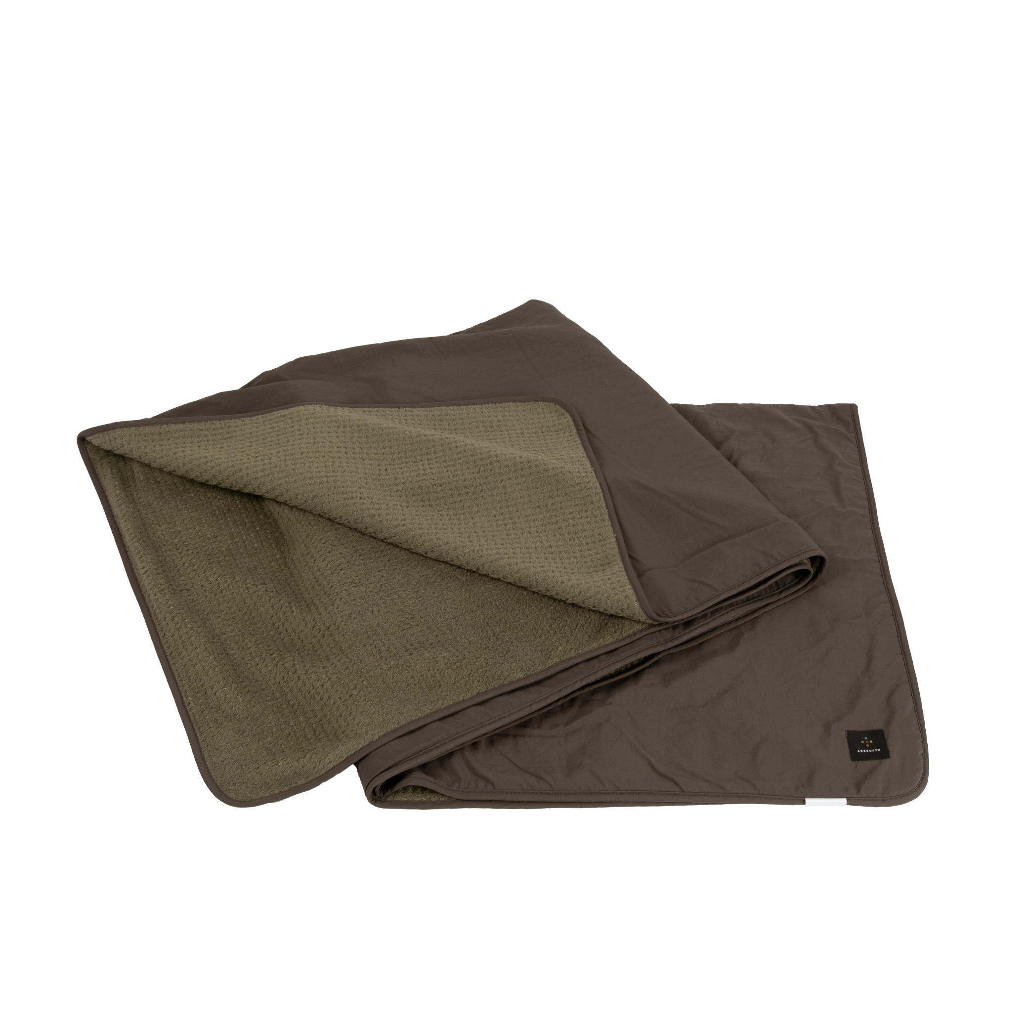 High Loft Fleece Blanket ﾀﾞｰｸｸﾞﾘｰﾝONESIZE | AXESQUIN | 季節を問わ