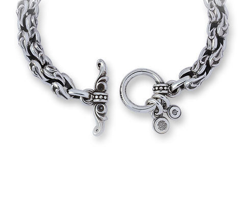 アラベスクブレスレット（FB-003F） – AQUA SILVER