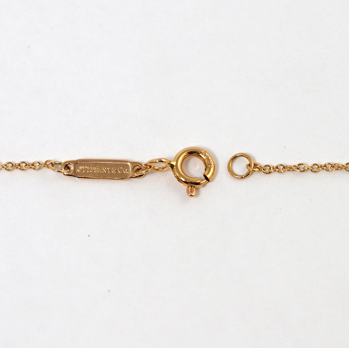 Tiffany & Co. ティファニー 750 K18ピンクゴールド 2Pダイヤ プレート