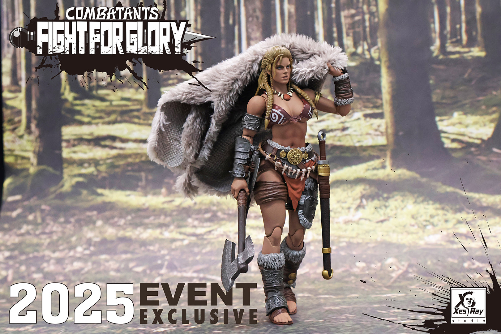 XESRAY STUDIO Combatants Fight For Glory Gold Hildr (2025 Event