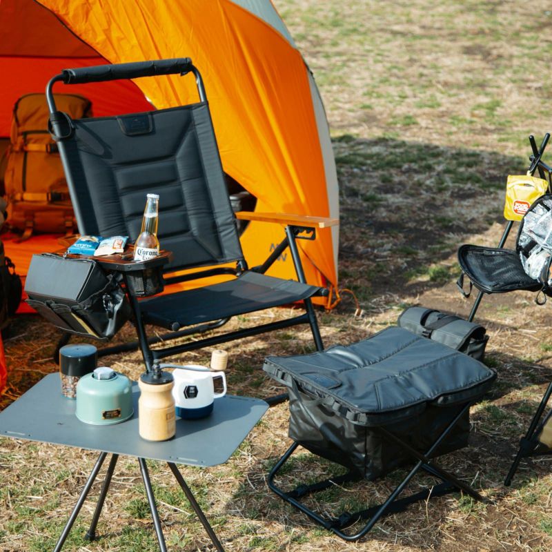 NYLON POLYCARBONATE MULTI OTTOMAN / BLACK マルチオットマン – AS2OV