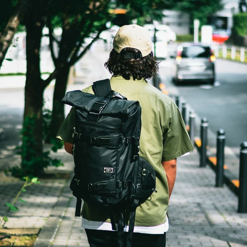 CORDURA DOBBY 305D ROLL BACK PACKコーデュラドビー305D ロールバック