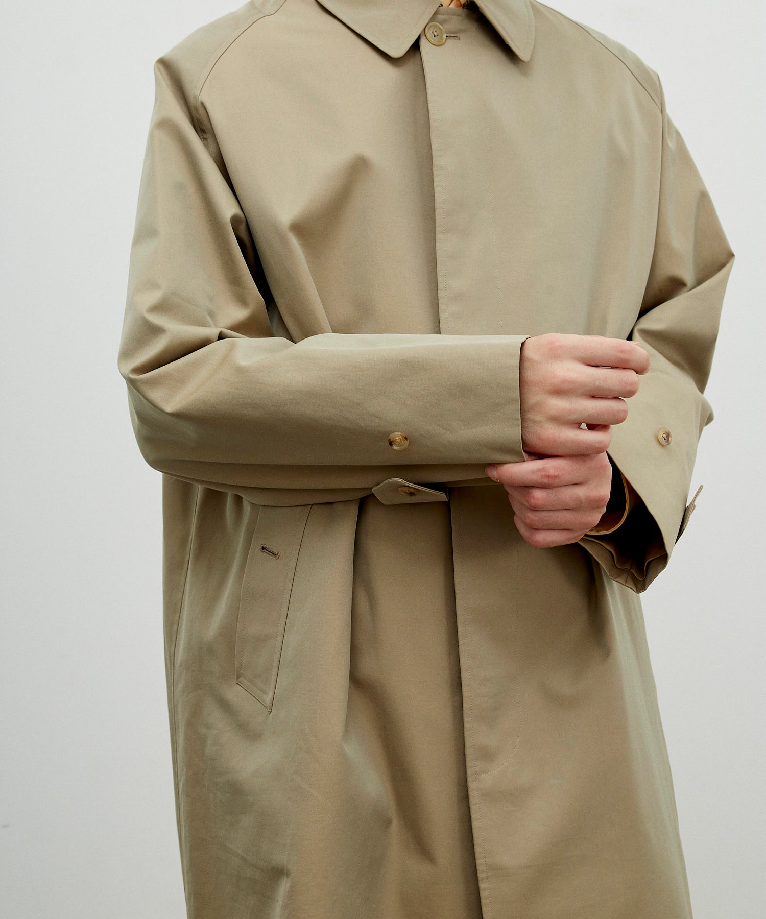 26SS 】ANATOMICA SINGLE RAGLAN COAT I / BEIGE – A'r11551 FUKUOKA