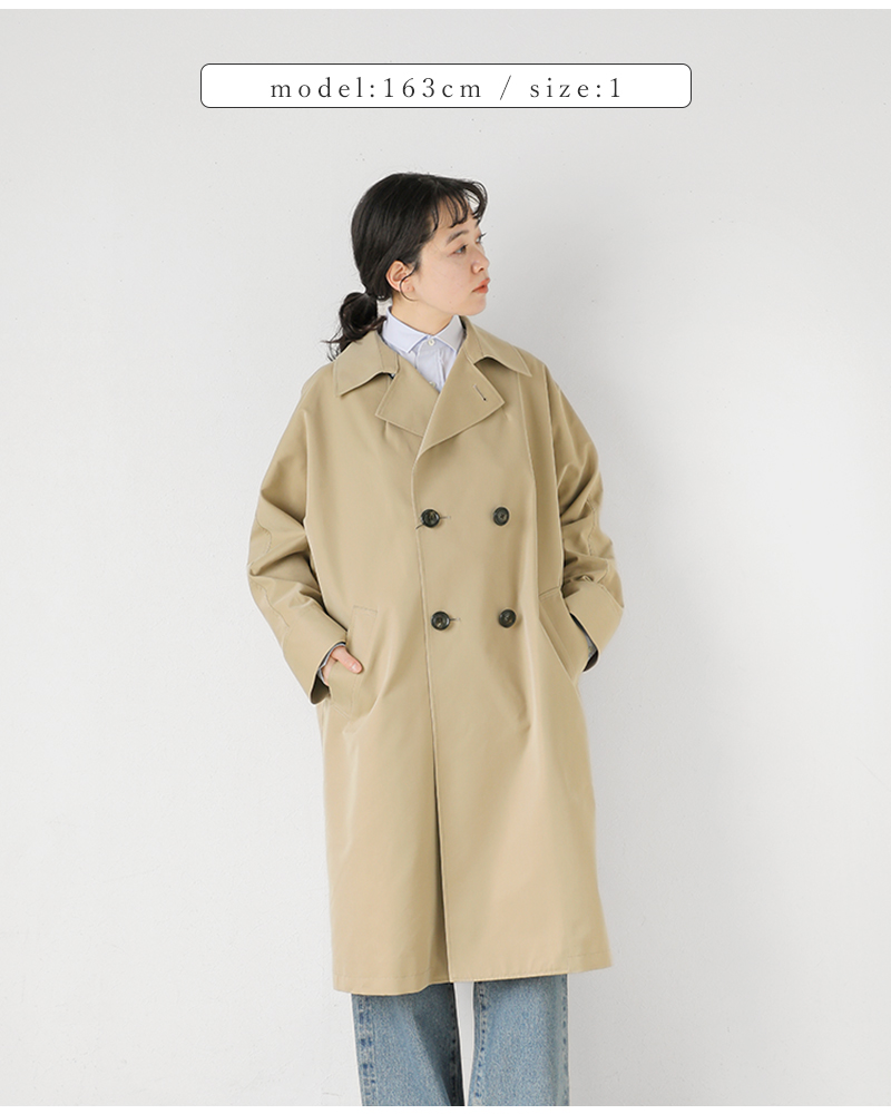 TICCA ティッカ コットン テント トレンチコート tbfs-161 レディース