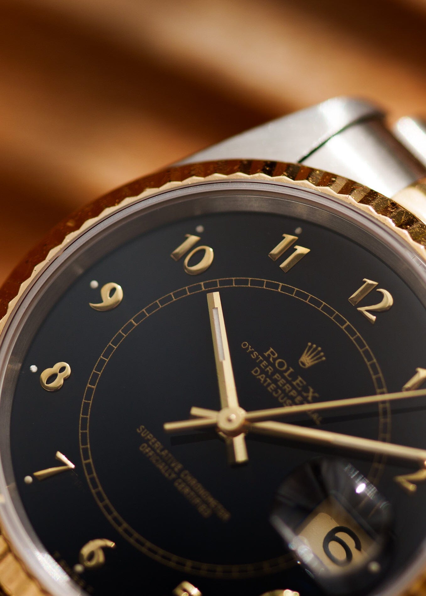 Rolex デイトジャスト 16233 ステラボイラーゲージ ネイビー 1991年頃