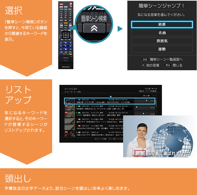 DBR-T3007/T2007/T1007/録画・再生/再生｜レグザブルーレイ/レグザ