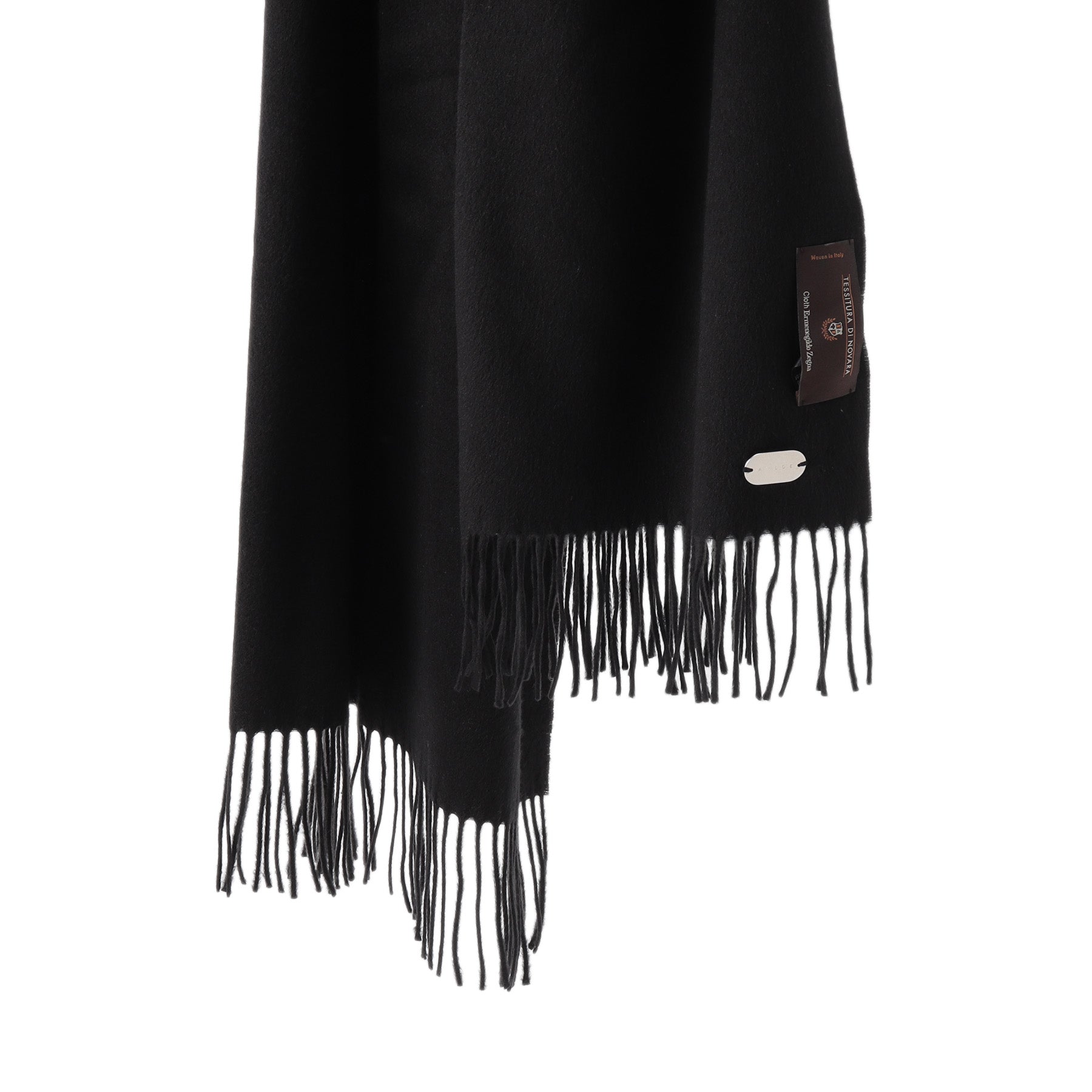 AVLDE シルク100％マフラー col.ブラック - ARCODIO