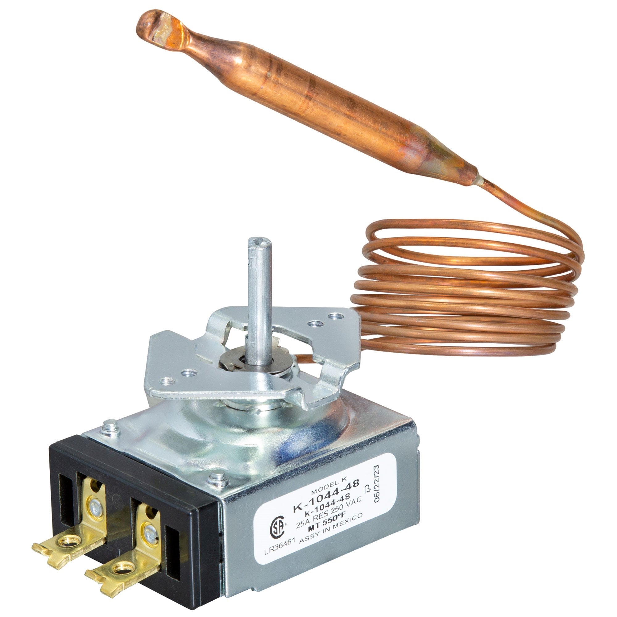 Robertshaw K-1044-48 Thermostat 25A 250VAC Max Temperature 550 °F