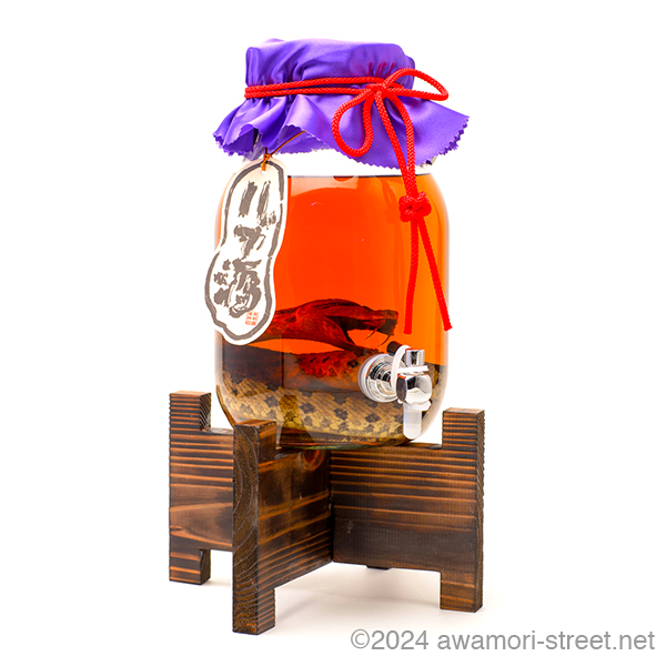 ハブ入りハブ酒 蛇口付き 35度,3300ml / 南都酒造 / 泡盛ストリート.net