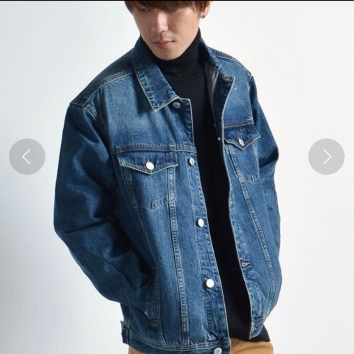 希少】kappa kontroll カッパ コントロール デニムジャケット Mサイズ