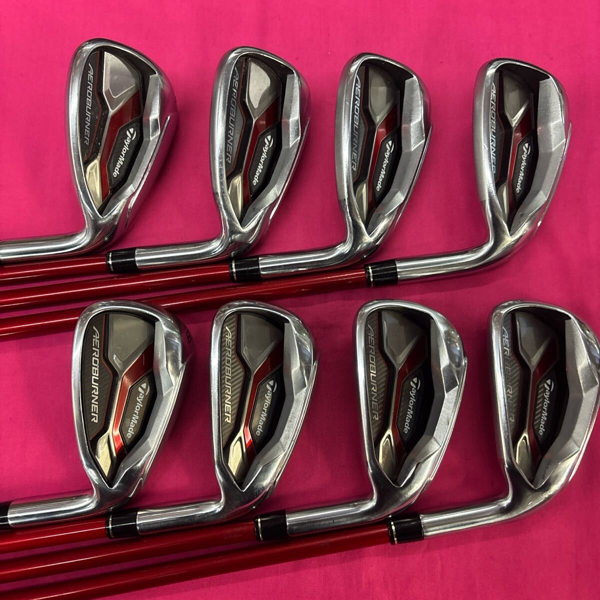 TaylorMade AEROBURNER アイアン8本 テーラーメイド AEROBURNER