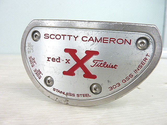 Yahoo!オークション -「red-x」(スコッティ・キャメロン) (パター)の