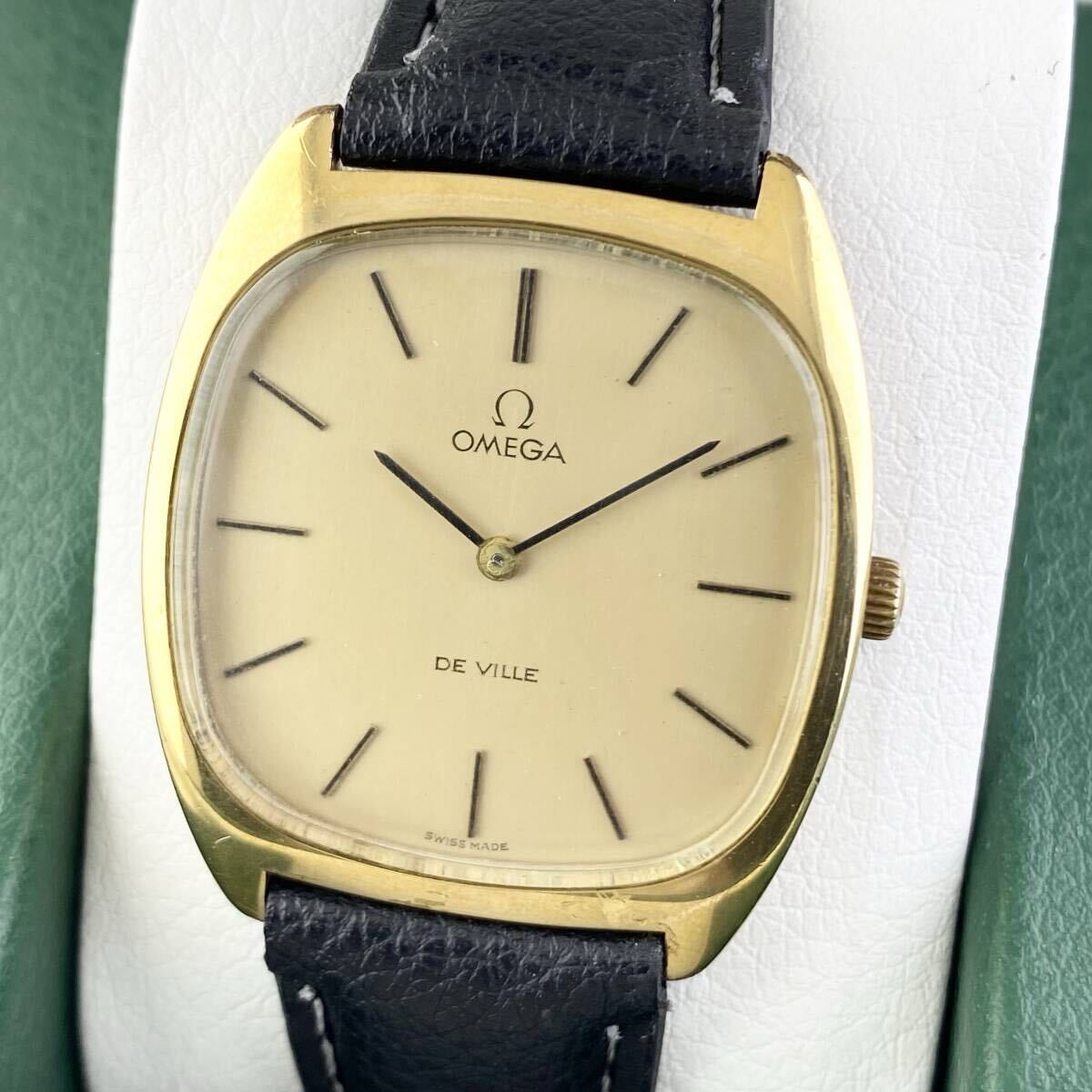 Yahoo!オークション -「オメガ デビル メンズ スクエア」の落札相場