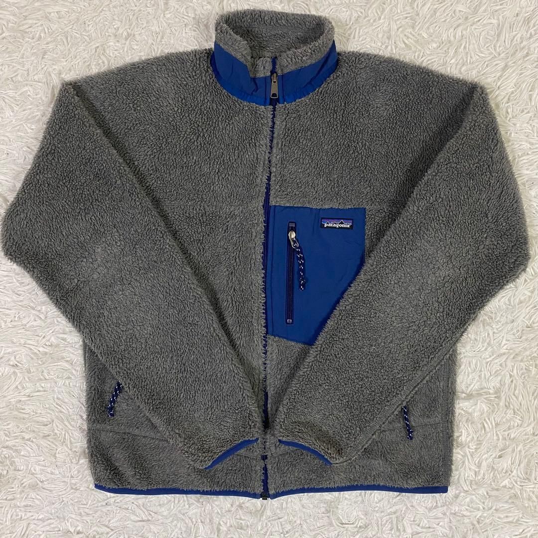 patagonia パタゴニア レトロX ネイビー ボアジャケット コロンビア製