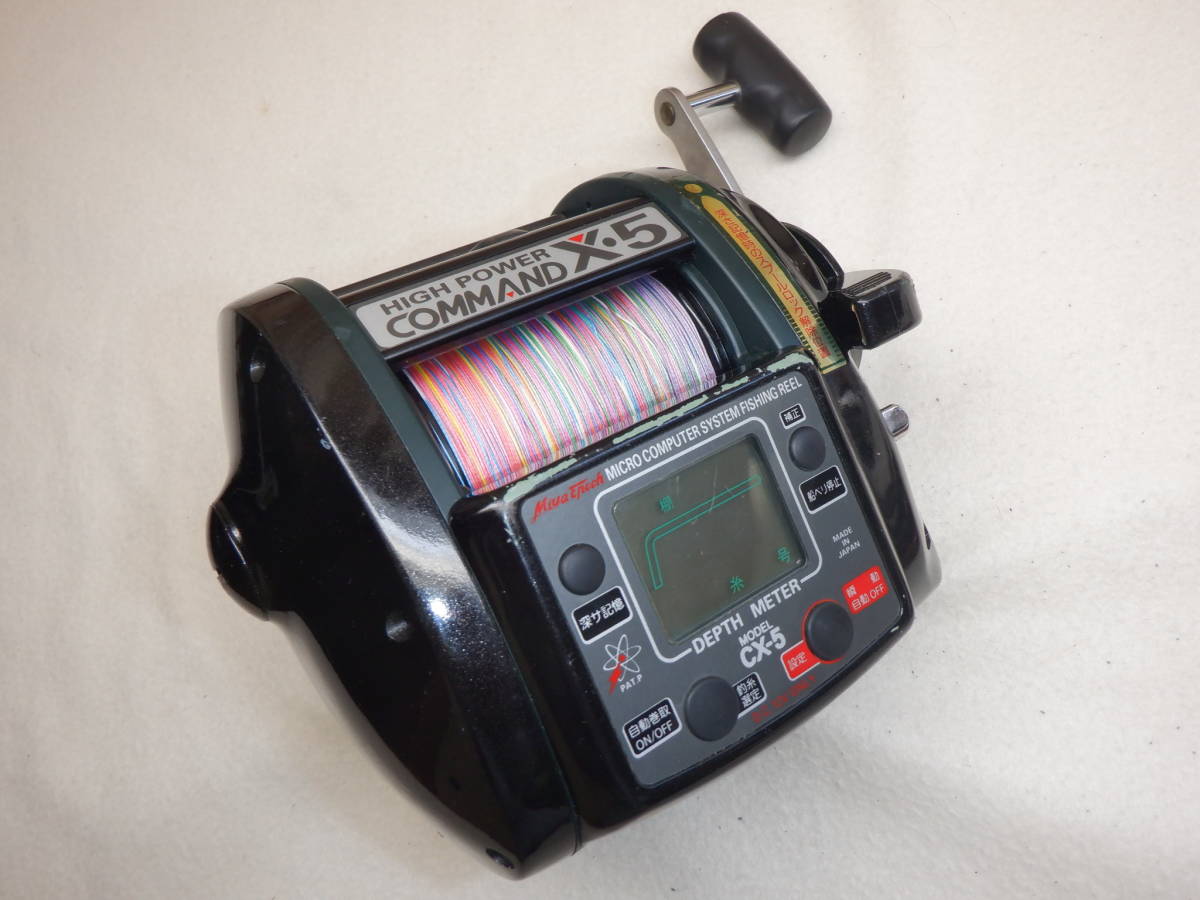 商品情報 ☆1円スタート!! ミヤエポック コマンド CX-5☆ | 電動リール |