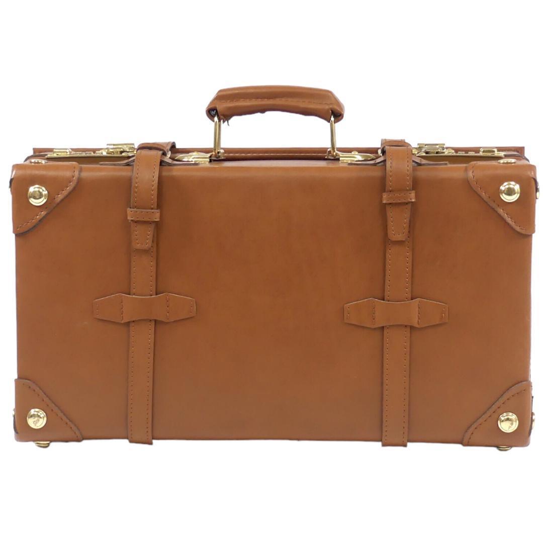 即決 天空の城ラピュタ レザーアンティーク風トランク ジブリ メンズ