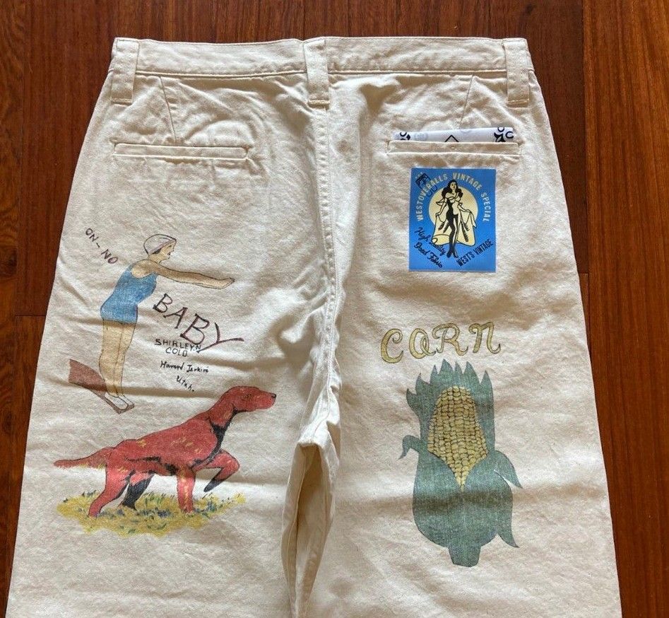 WESTOVERALLS ARE YOU DIFFERENT メモリアル パンツ west's MEMORIAL