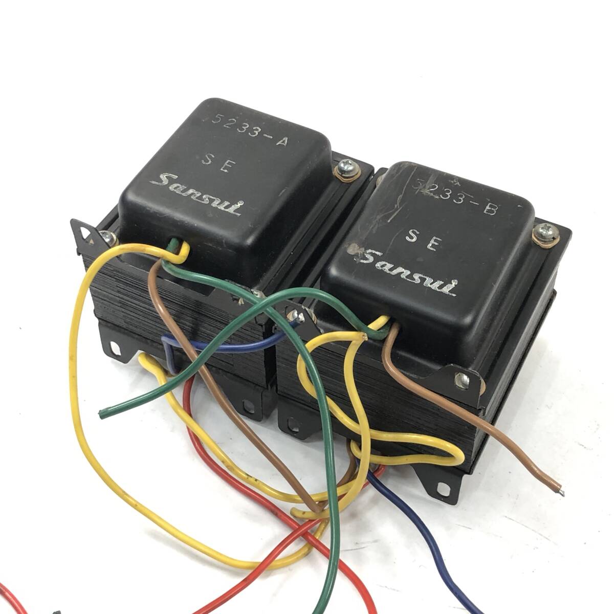 Yahoo!オークション - ペア SANSUI トランス SE 5233-A 5233-B 山水 24