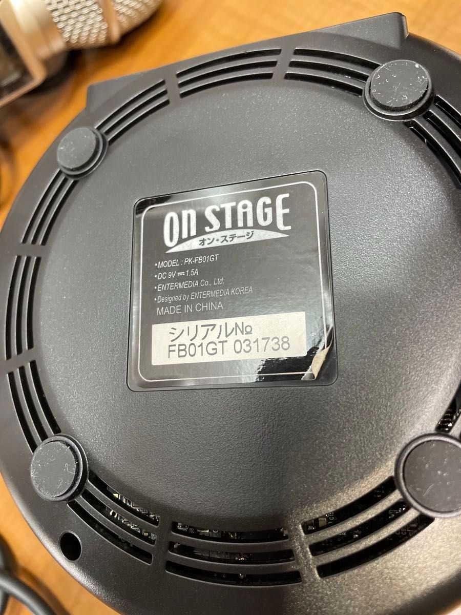 ON STAGE パーソナルカラオケ PK-FB01GT｜Yahoo!フリマ（旧PayPayフリマ）