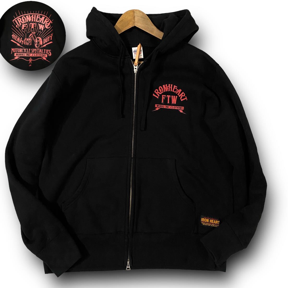 Yahoo!オークション - 未使用級極美品 Lサイズ アイアンハート IRON HE