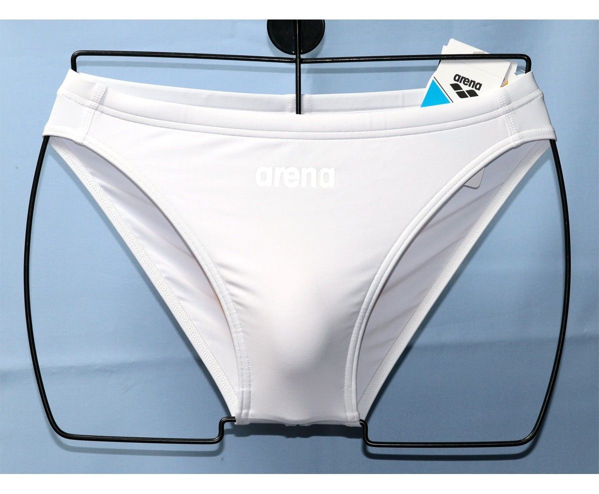 サイズ L ARENA ブーメランタイプ ホワイト USA 32 新品 競パン