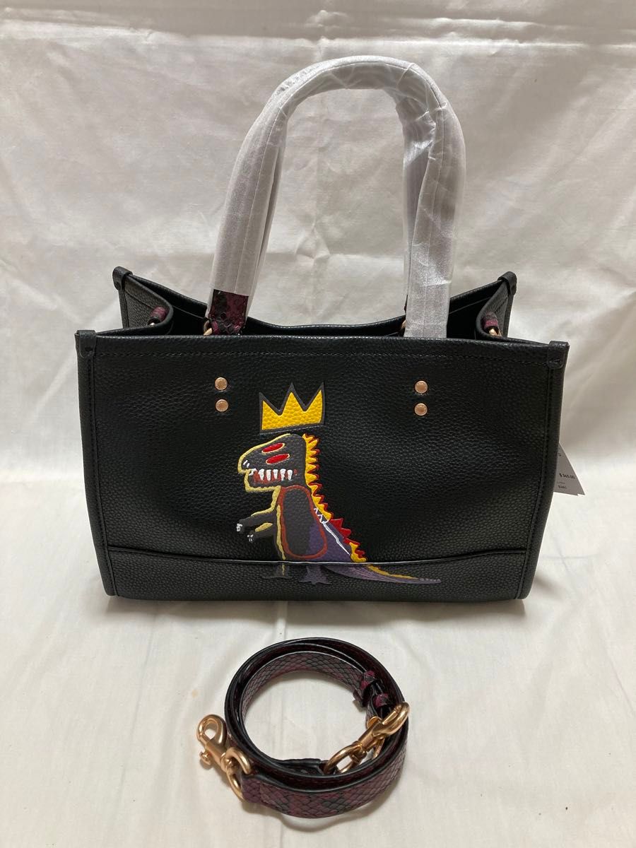 COACH コーチ C5661 ハンドバッグ/トートバッグ コーチxバスキア