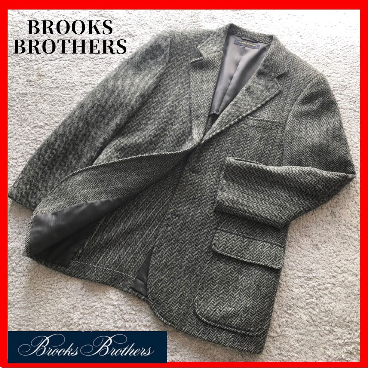 ヘリンボーン/超希少 【BROOKS BROTHERS】ブルックスブラザーズ